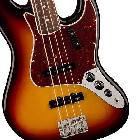 American Vintage II 1966 Jazz Bass 3-Color Sunburst Fender