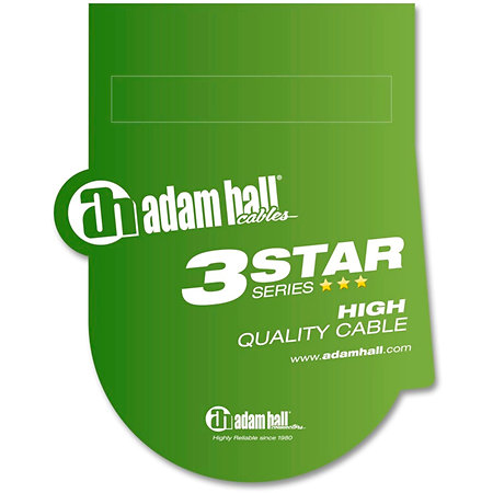 Adam Hall Câble XLR Femelle 3b - XLR Mâle 3b 0,5m