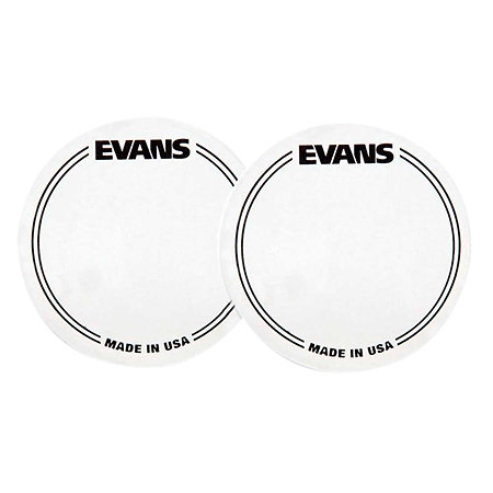 Evans EQPC1 - Patchs transparents pour grosse caisse (x2)