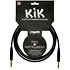 Câble professionnel pour instrument Jack 6.36mm droits 6m Klotz