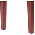 Banquette piano Deluxe acajou mat assise bordeaux Gewa