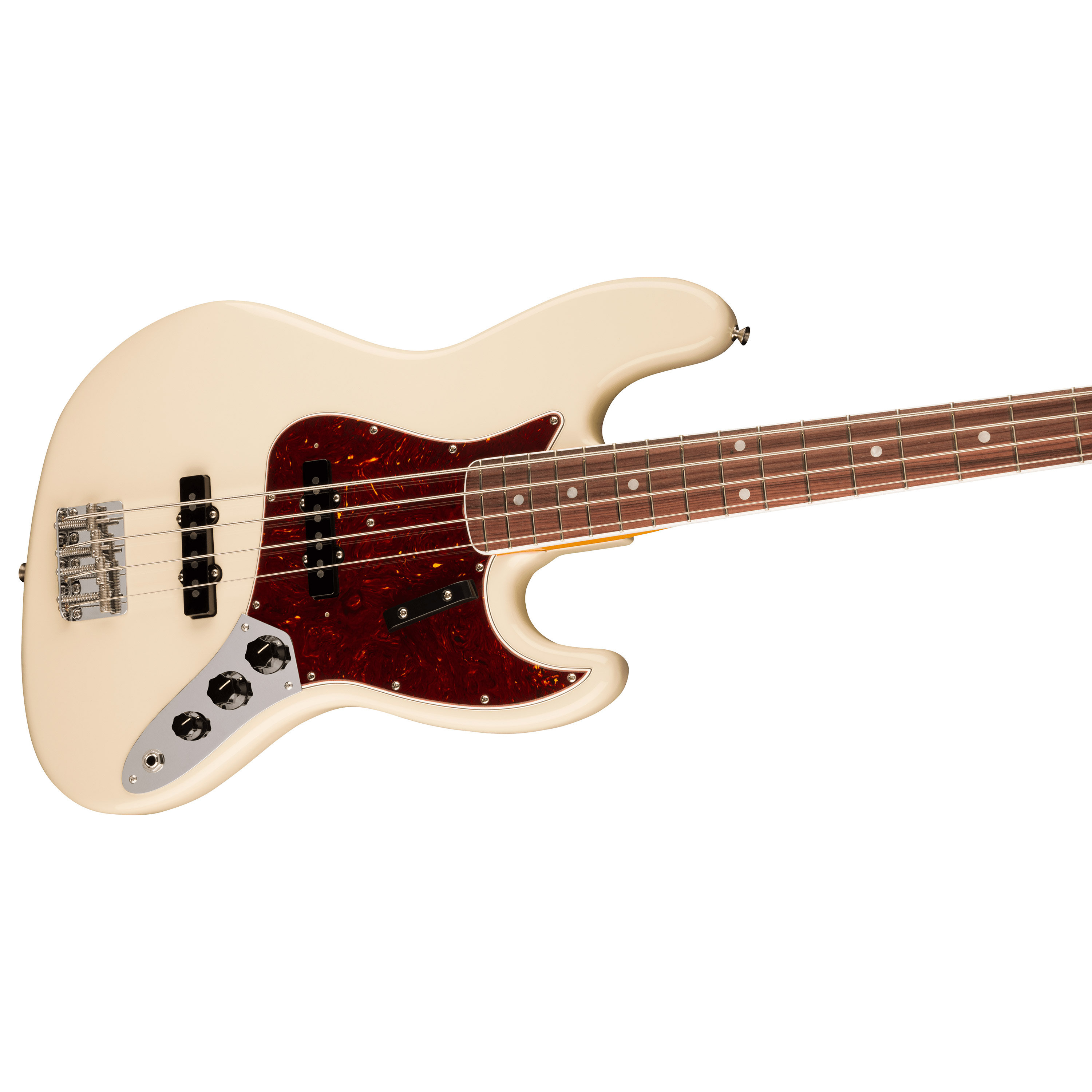 Fender American Vintage Ii 1966 Jazz Bass Olympic White Basse Electrique 1583