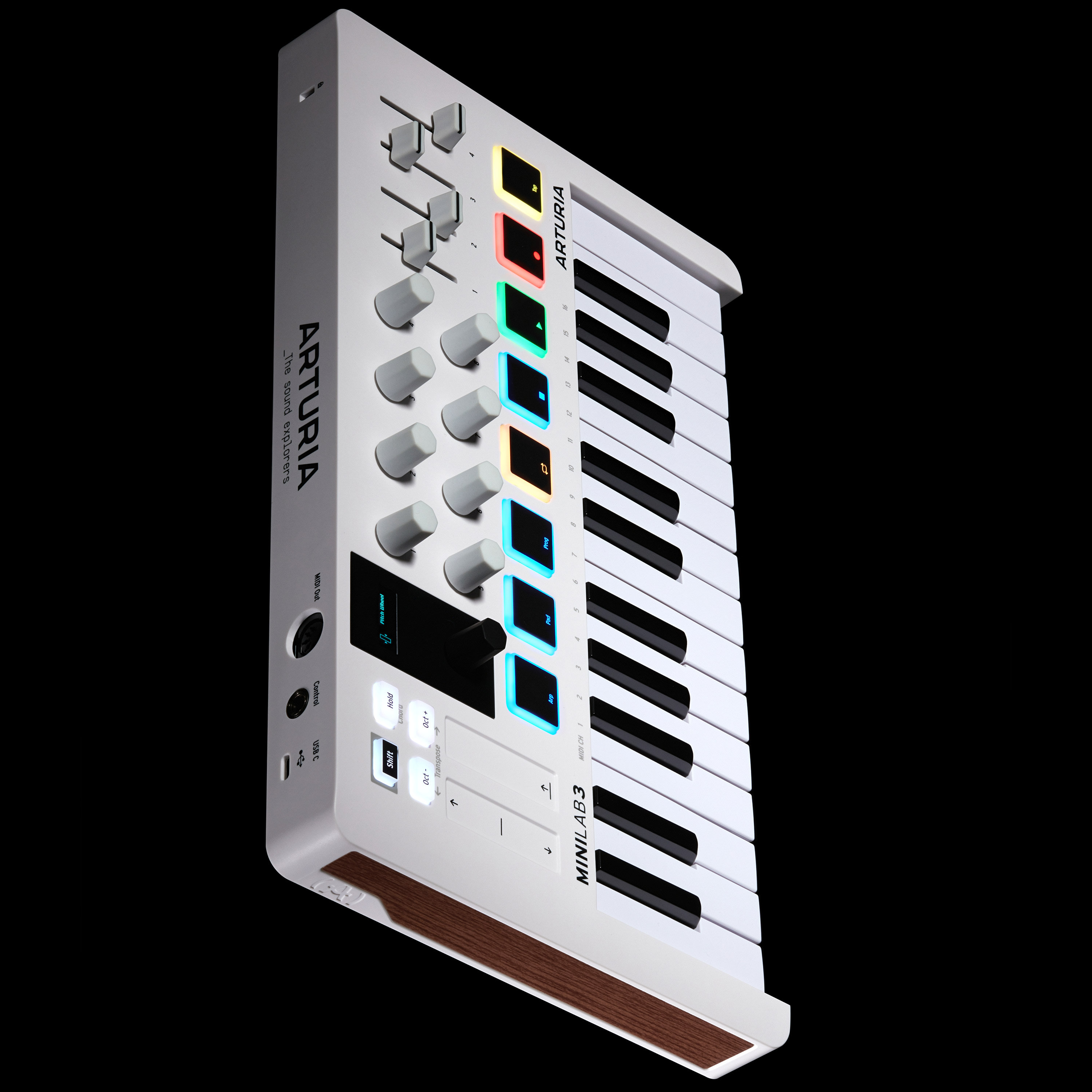 Arturia MiniLab 3 White : Clavier Maître - SonoVente.com - Maroc