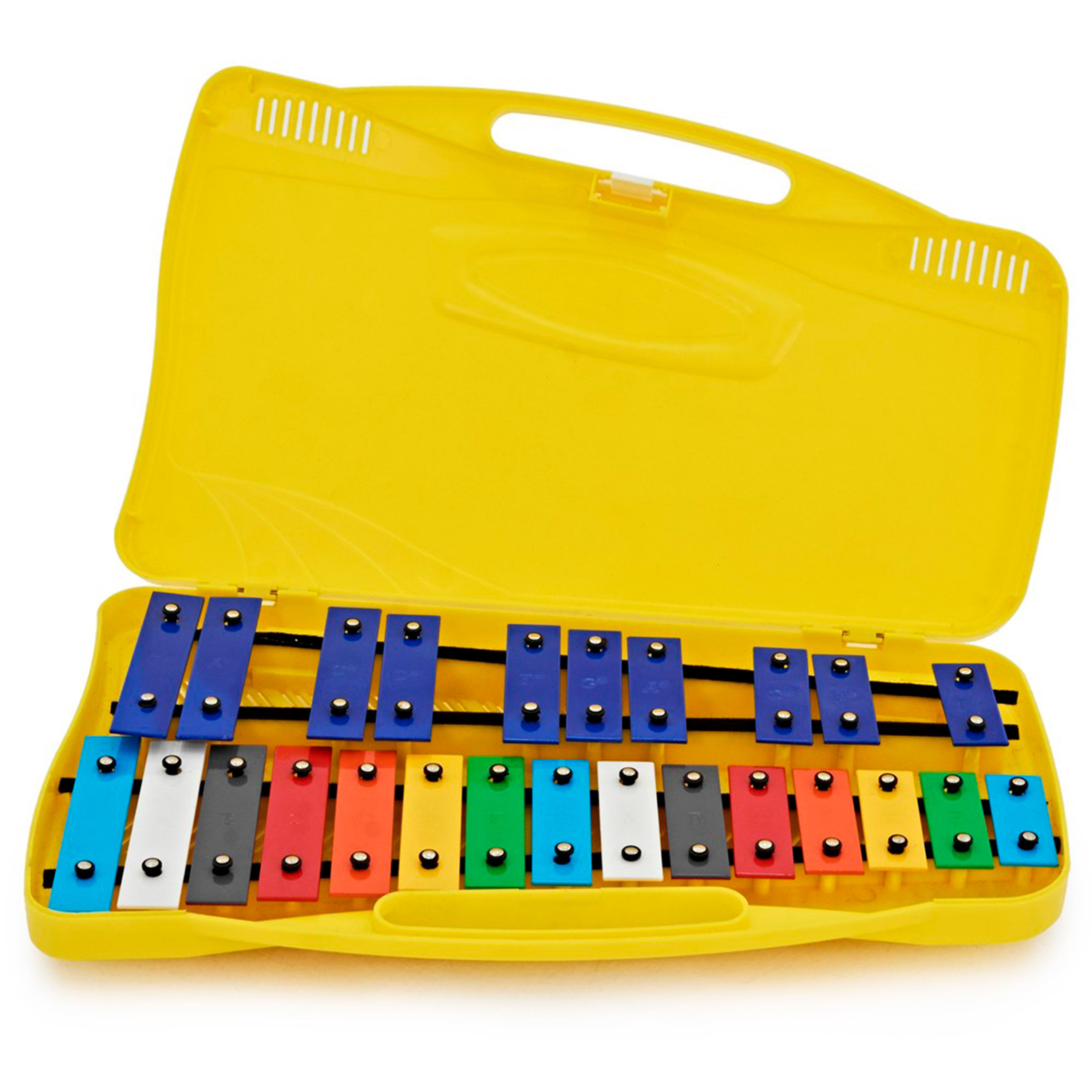 Gewa 847.002 Glockenspiel 25 lames Jaunes Eveil Musical