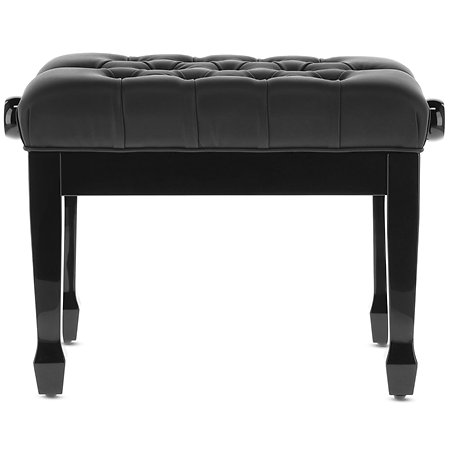 Banquette Piano Deluxe XL Noir brillant Gewa