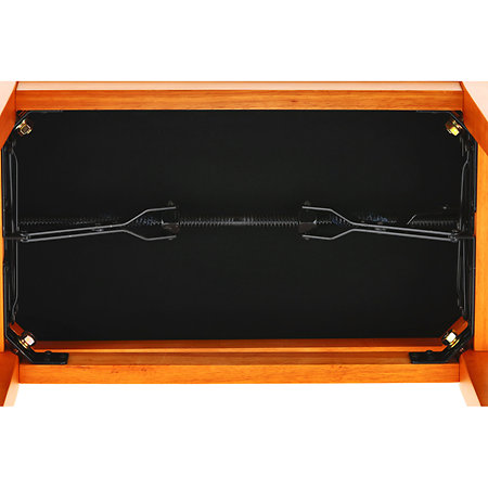 Banquette piano Deluxe érable mat assise noir Gewa