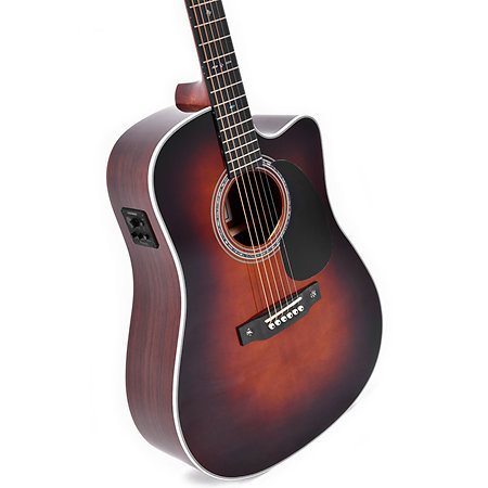 DTC-1E Sunburst Sigma Guitars