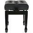 Banquette Piano Deluxe XL Noir brillant Gewa