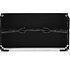 Banquette piano Deluxe blanc mat assise noir Gewa