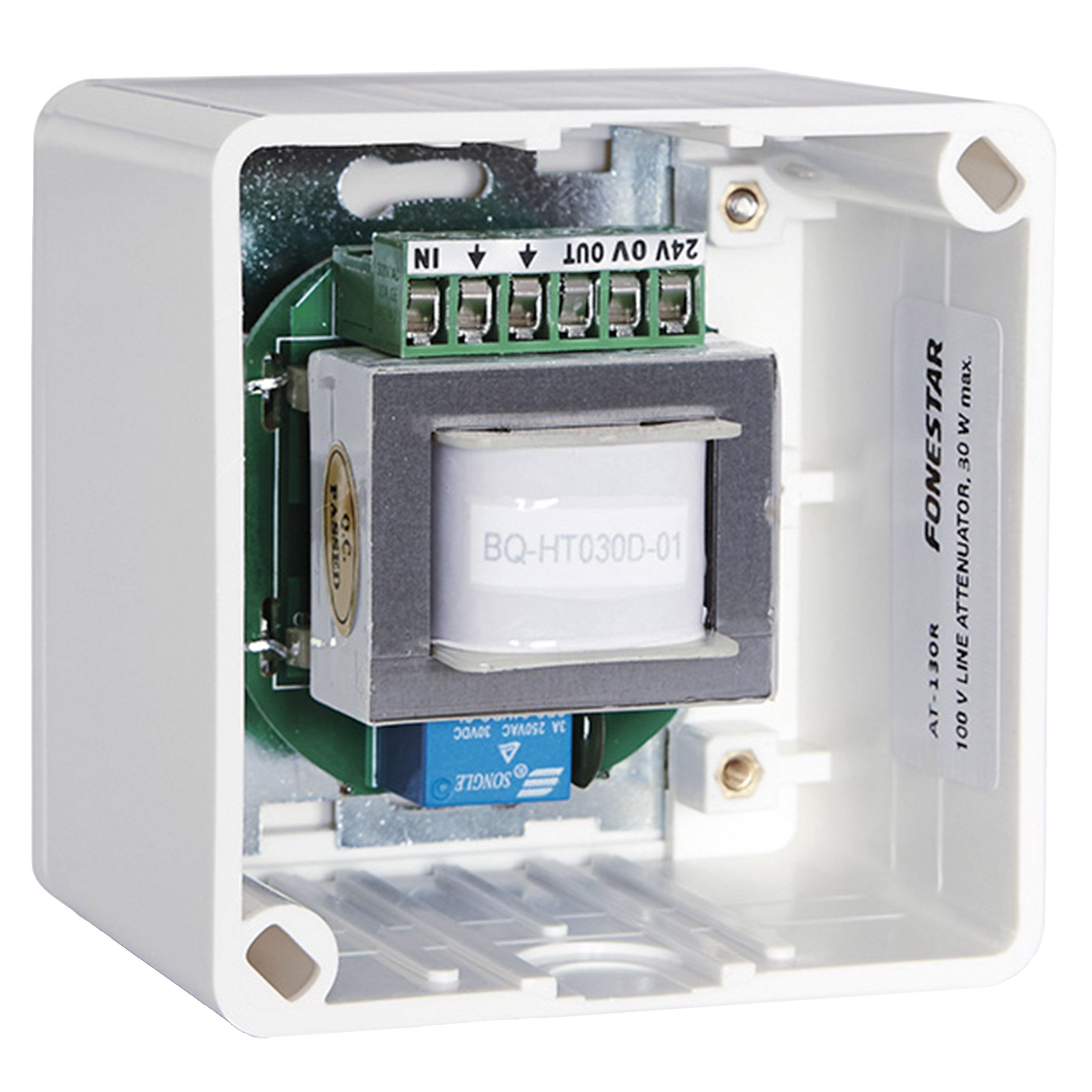 DOT-30TR Atténuateur De Volume 30 Watts 100 Volts FONESTAR|TLSA