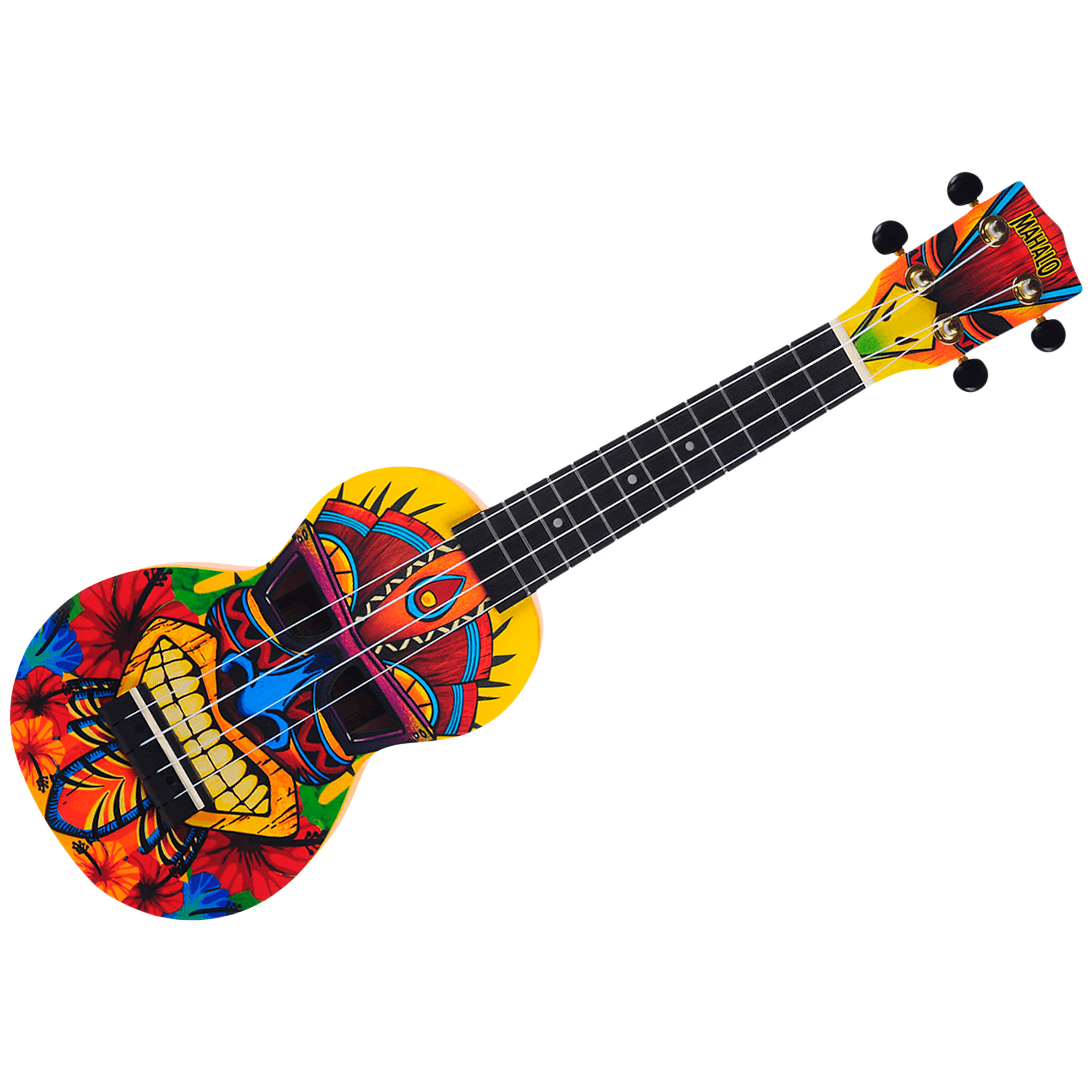 Mahalo MA1TK Ukulele Soprano Tiki + Housse Ukulélé