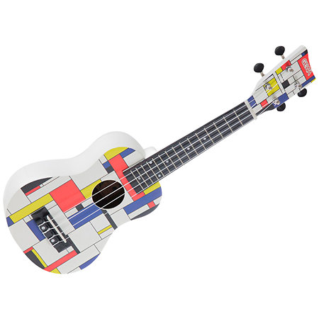 Gewa Manoa Artist Square White 1 + Housse