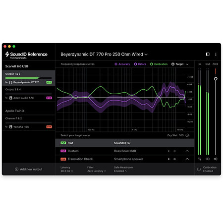 SoundID Rerefence Speakers et HP (licence) Sonarworks