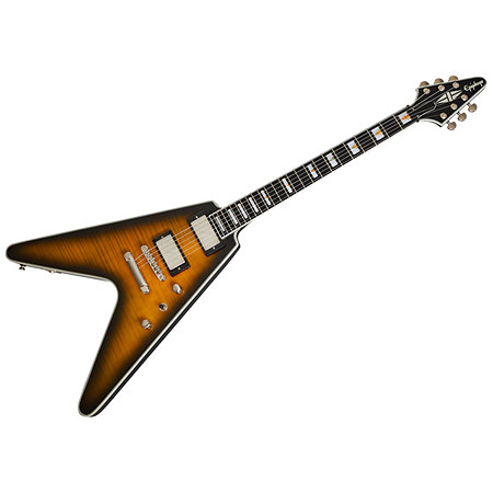 Epiphone Flying V Prophecy Yellow Tiger Aged Gloss