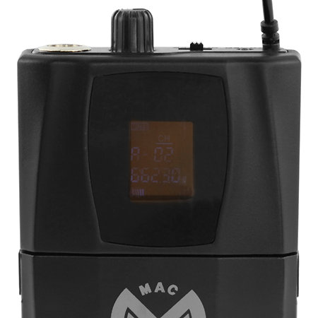 W-UHF Bodypack Mac Mah