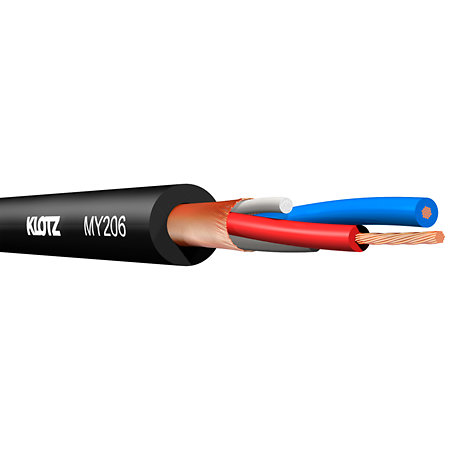 Câble M1 Pro XLR femelle / Jack mâle TRS, 10m Klotz