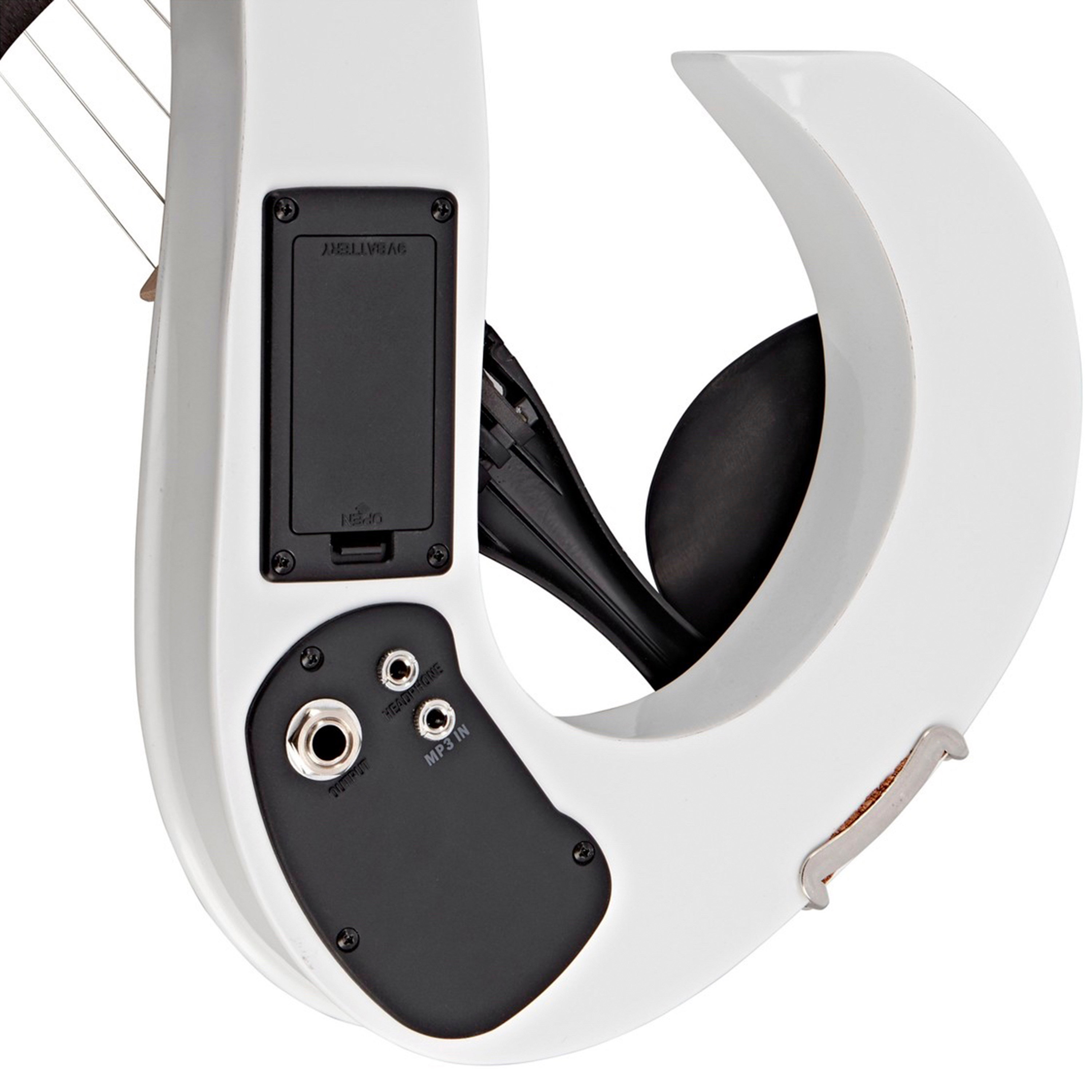 Violino Elettrico Stagg EVN 4/4 Blu Metallizzato - Completo Di Cuffie E Custodia - Foto 6