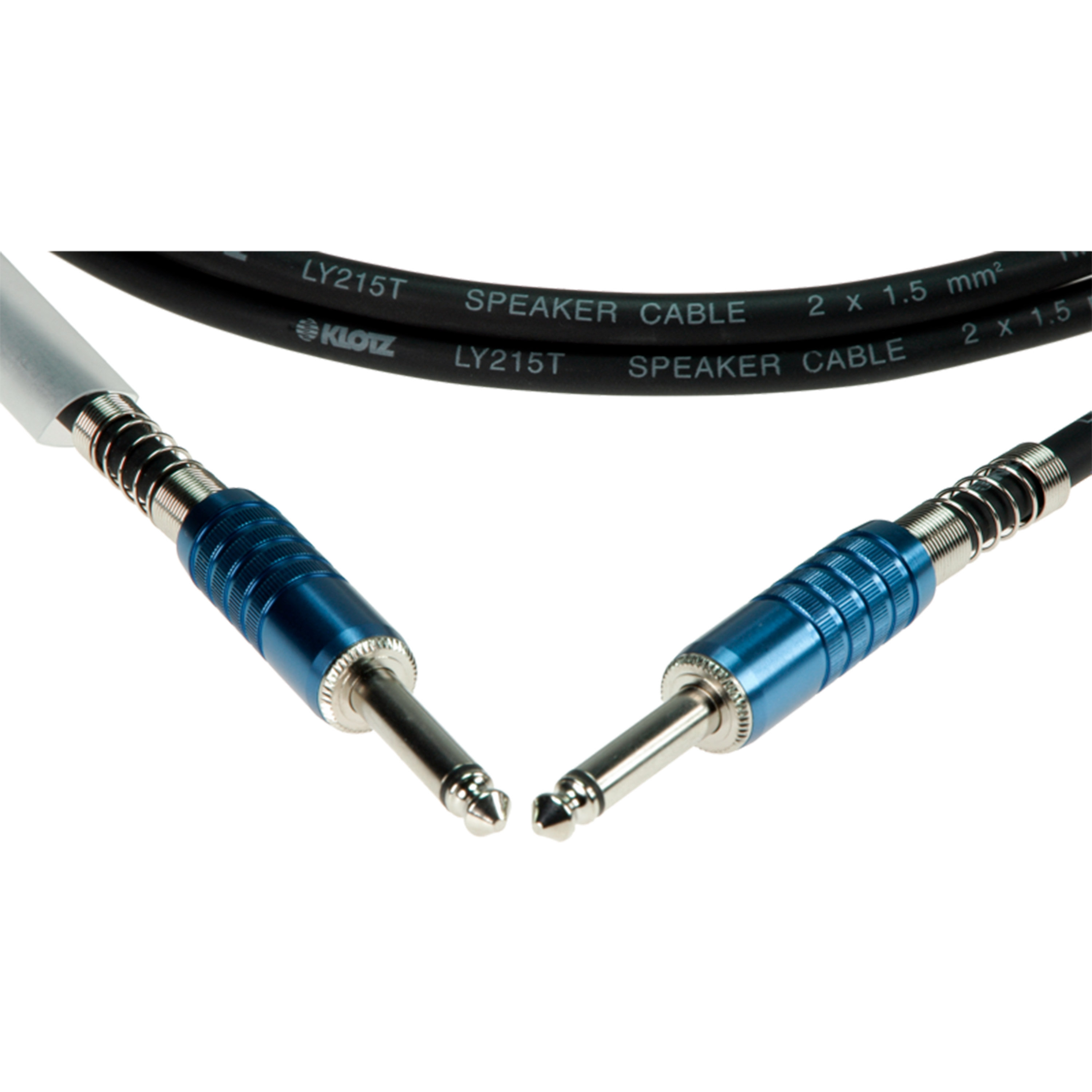 Klotz Câble pour haut-parleur Jack 6.35mm mâles 10m - Câble HP