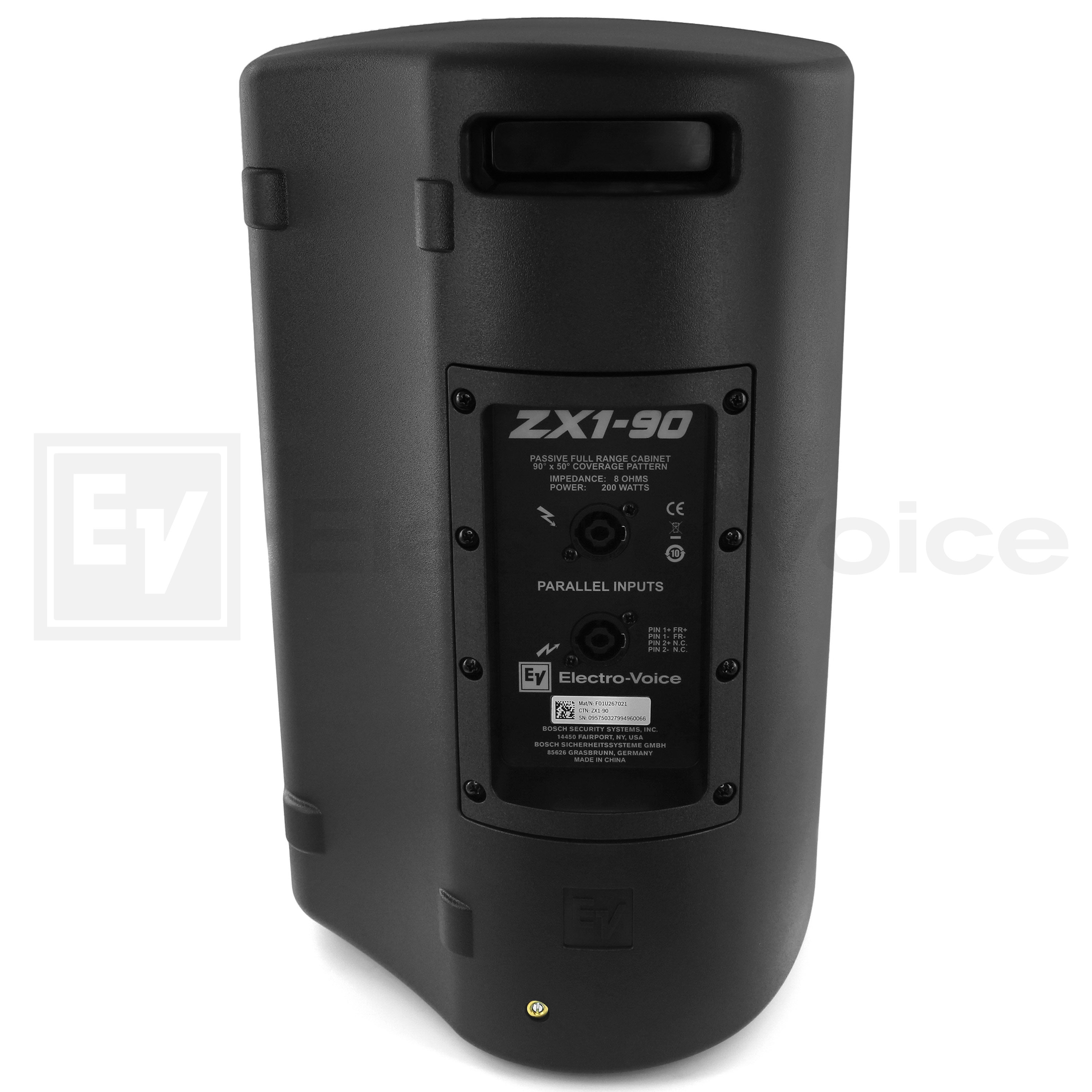 ElectroVoice ZX190 Black Enceinte Nonamplifiée