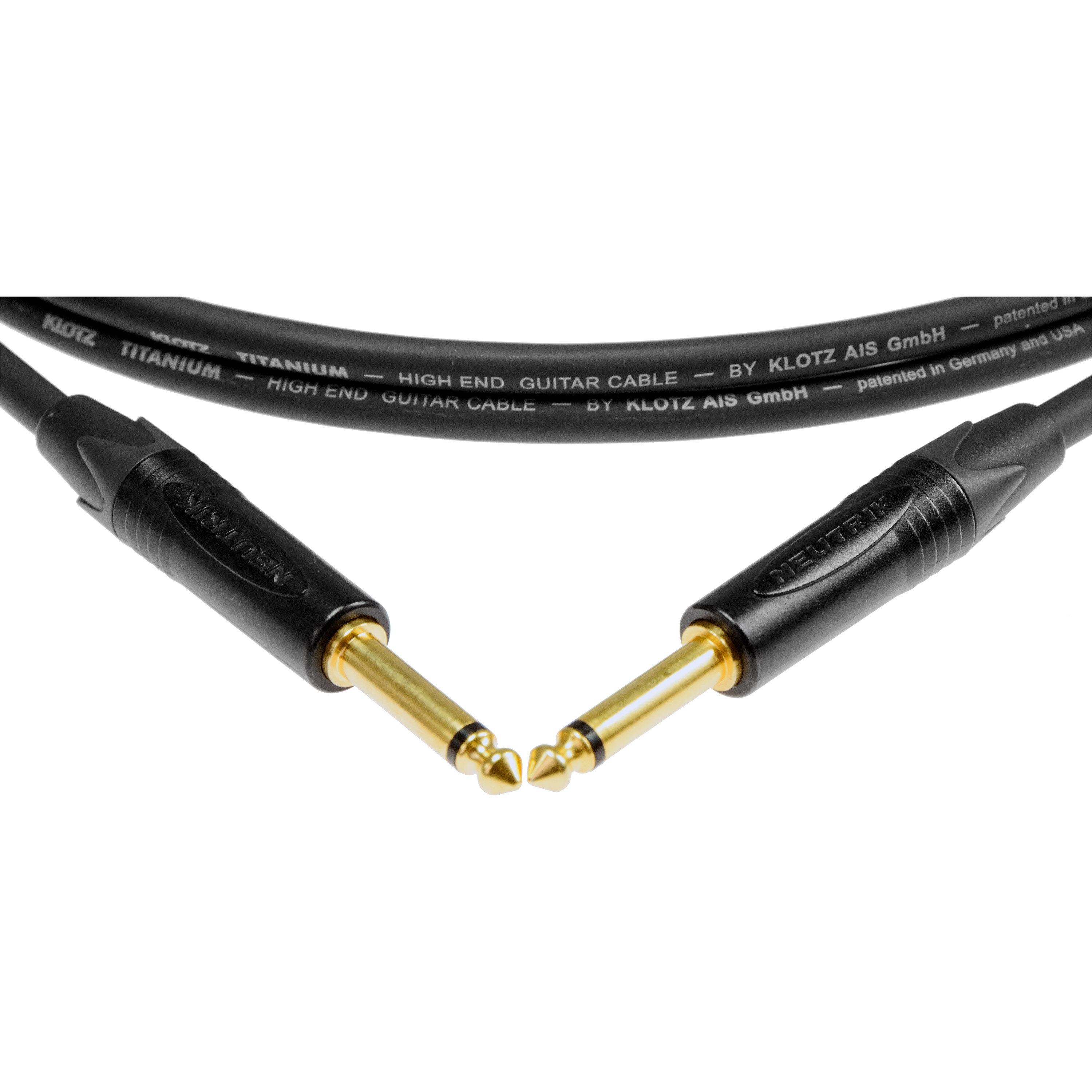 Klotz TI-0300PSP Titanium cable de instrumento 3 m | MUSIC STORE