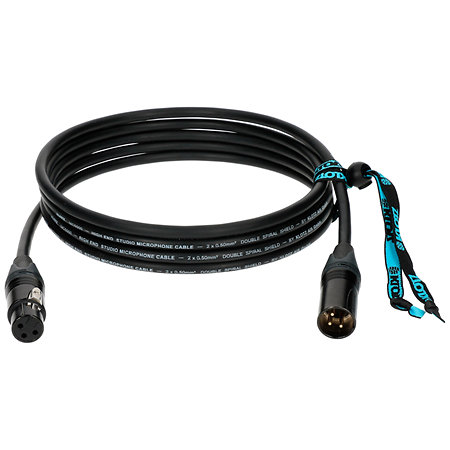 Klotz Câble M5 Pro XLR mâle/femelle Neutrik, 1m