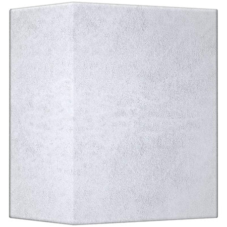 Artnovion Lot de 6 panneaux absorbeurs Dawson tissu blanc Bianco