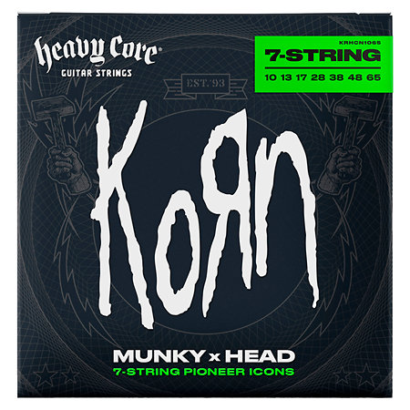 Korn Heavy Core 10-65 7 cordes Dunlop
