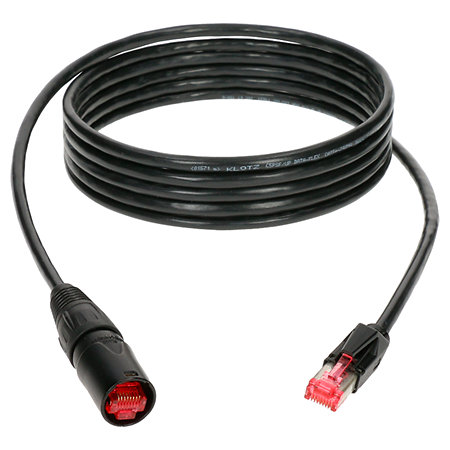 Klotz Câble professionnel CAT5e etherCON / RJ45 3m.
