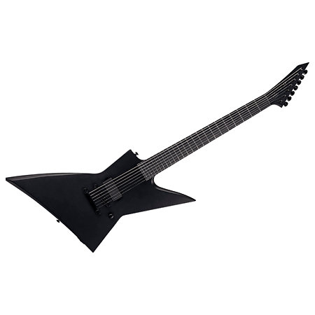 LTD EX-7 B BKM Baritone Black Metal Black Satin 7 Cordes