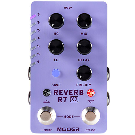 R7 X2 Reverb Mooer