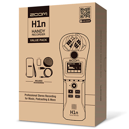 Zoom H1n-VP Value Pack