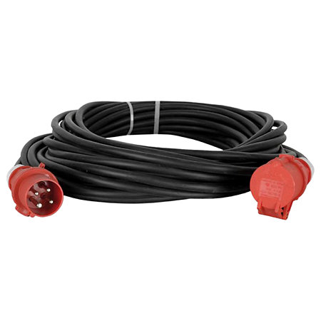 Dap Motor Cable CEE 4P 16 A Rouge 20m
