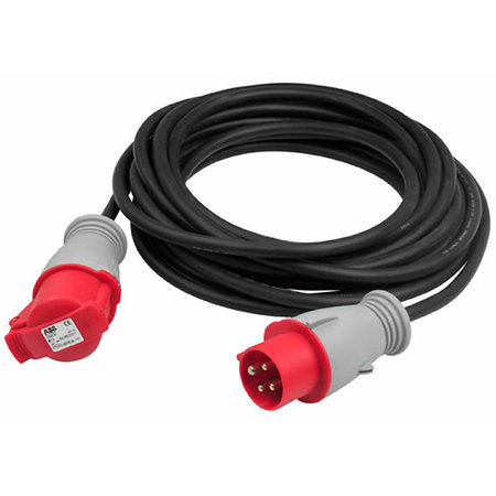 Dap Motor Cable CEE 4P 16 A Rouge 20m