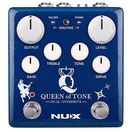 Queen of Tone Dual Overdrive NUX