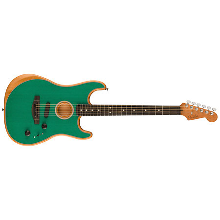 Fender Limited Edition American Acoustasonic Stratocaster Aqua Teal