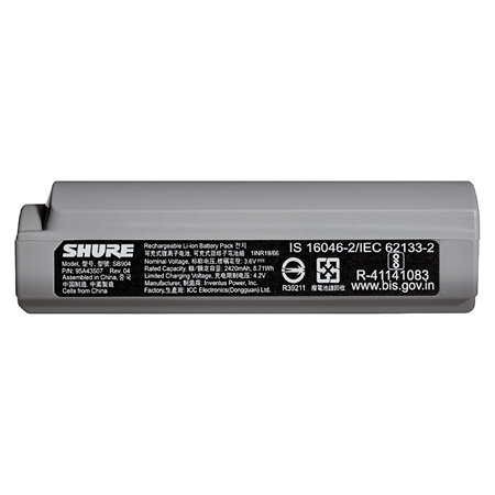 Shure SB904 Batterie GLX-D+