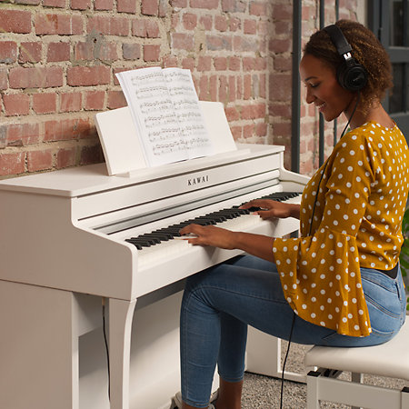 CA49 Satin White Kawai