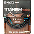 Câble Titanium Walnut Jack TS mâle droit/mâle coudé, 6m Klotz