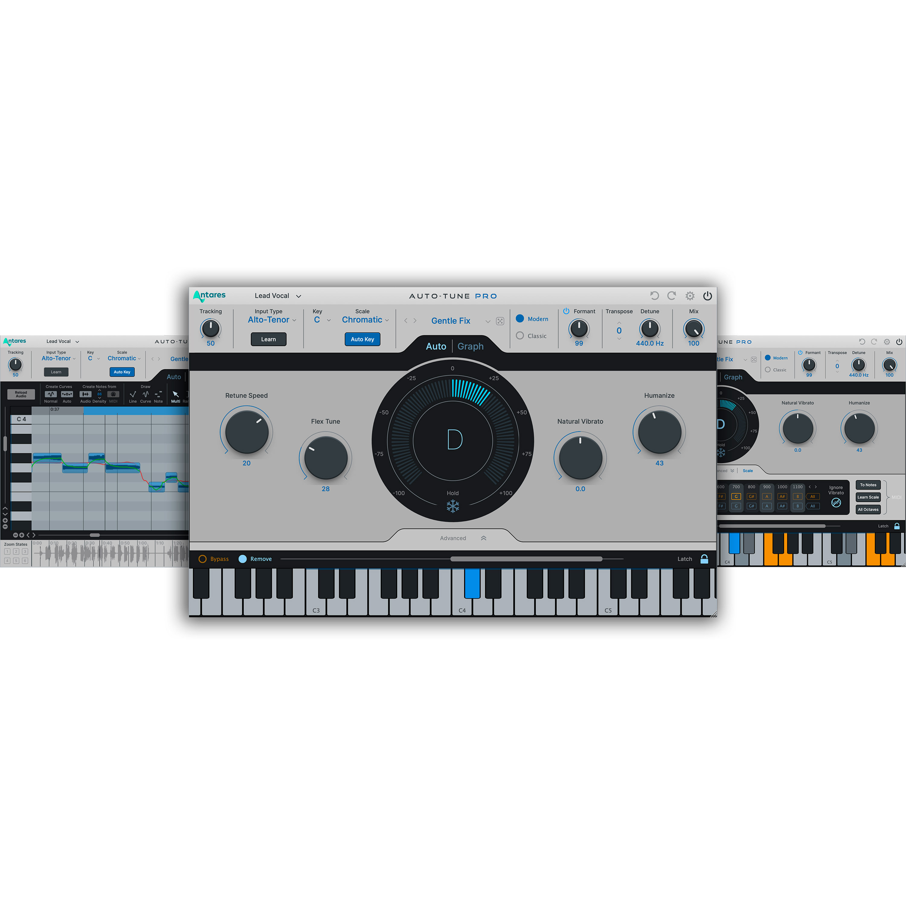 Antares AutoTune Pro X (licence en téléchargement) Logiciel plugins