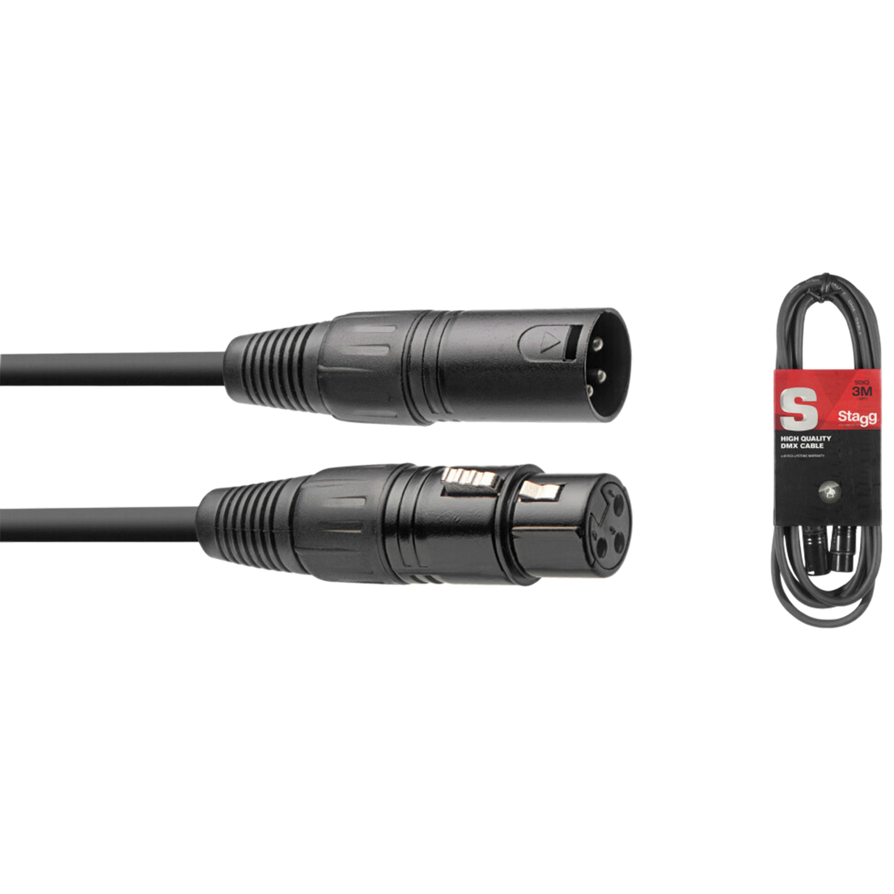 câbles DMX mâle/femelle/ XLR 5 broches - LPR Sono câbles DMX mâle/femelle/ XLR 5 broches - LPR Sono