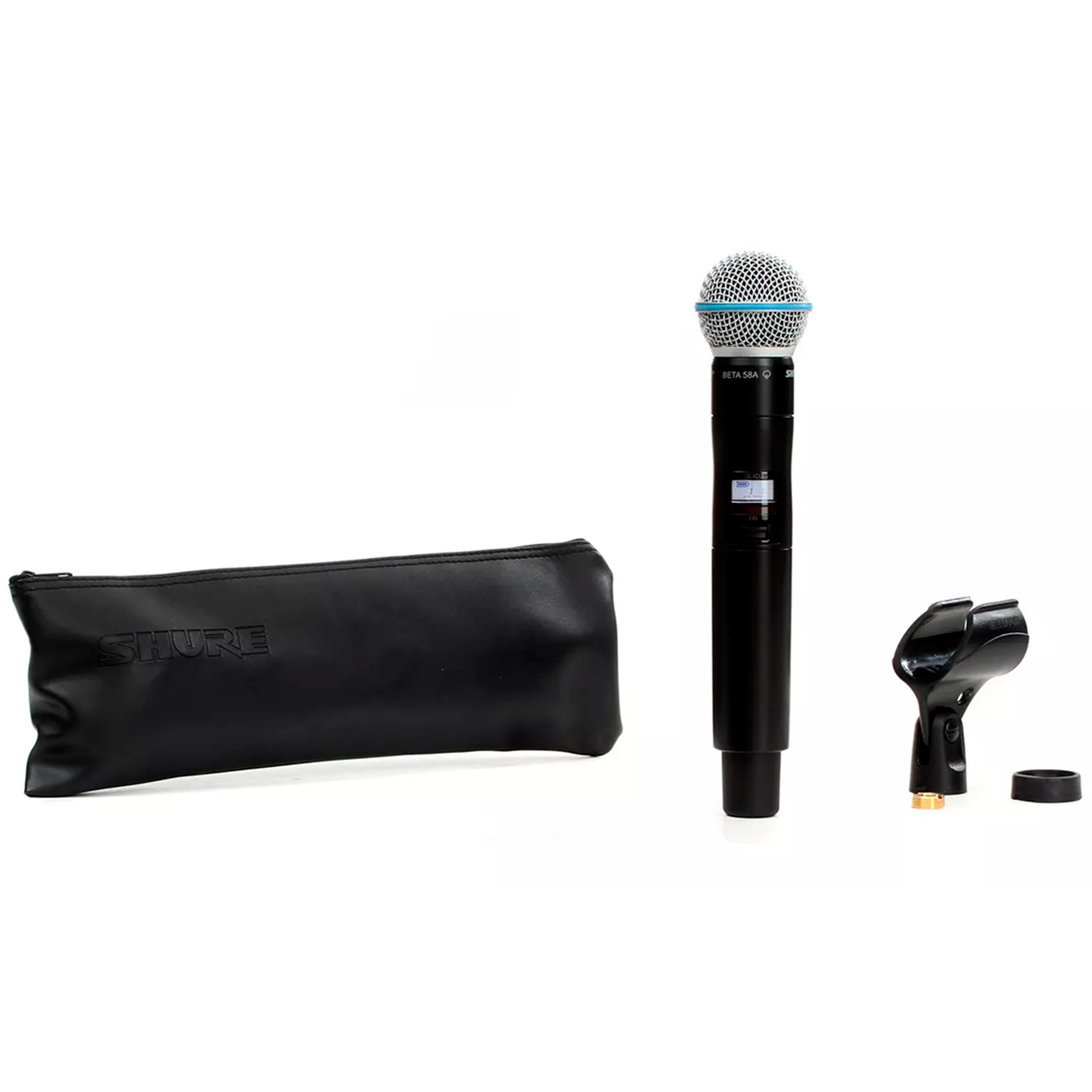 Shure QLXD2-B58 H51 - Micro HF chant SonoVente.com