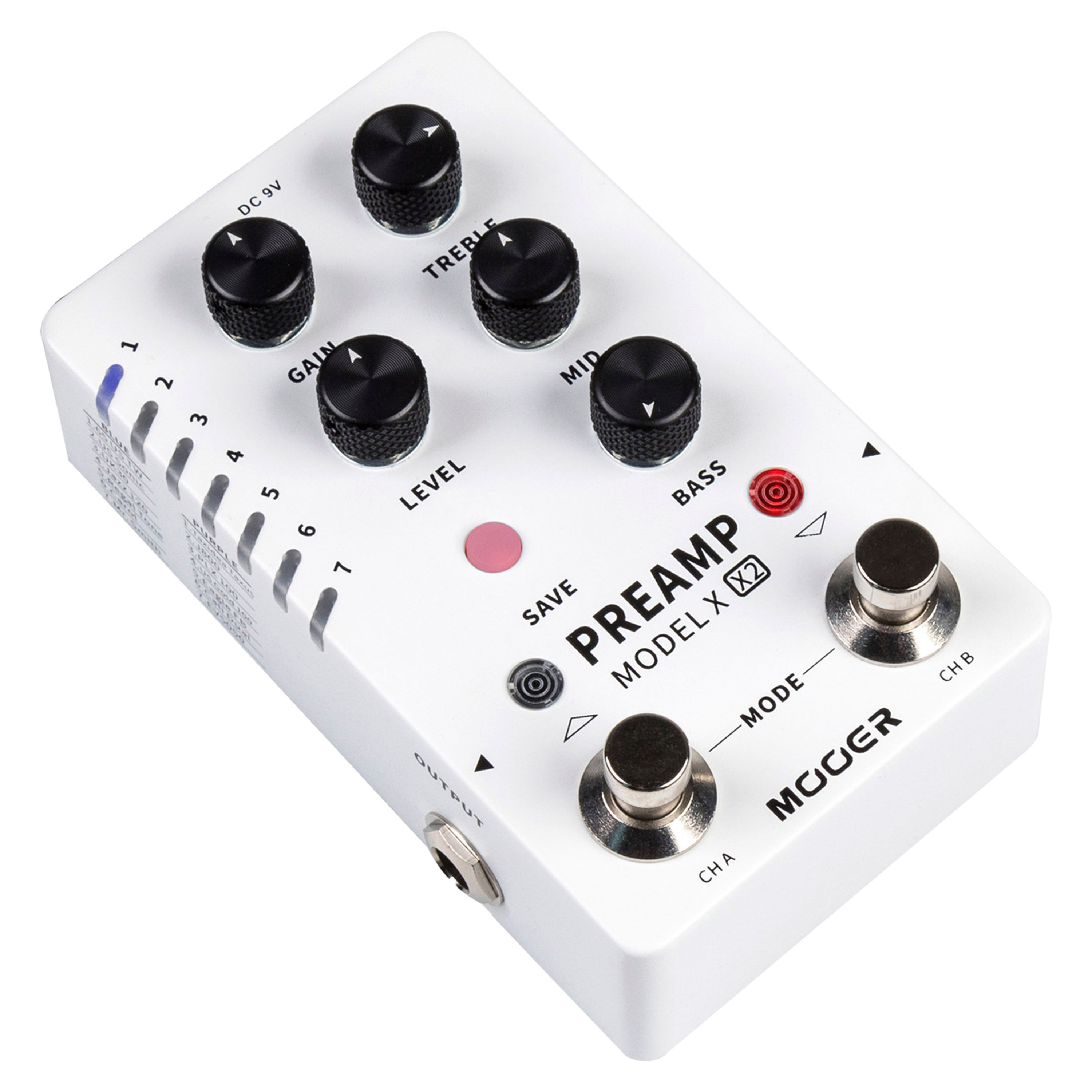 Mooer Preamp Model X X2 Effets Guitare Electrique