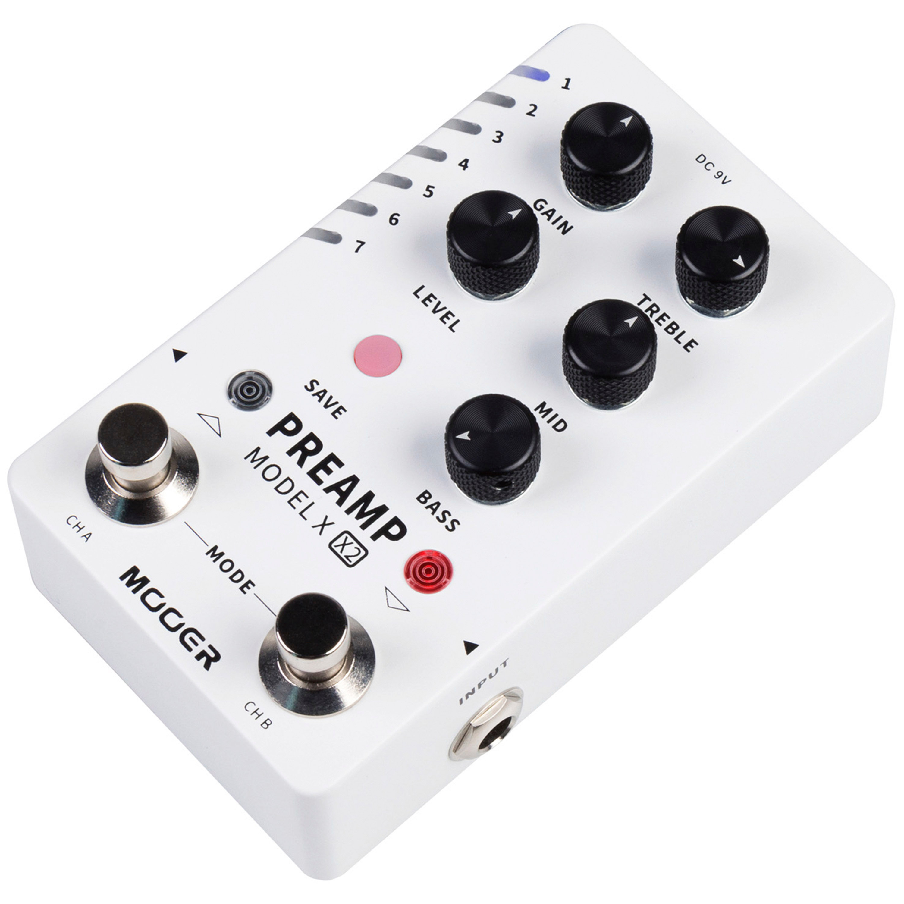 Mooer Preamp Model X X2 Effets Guitare Electrique