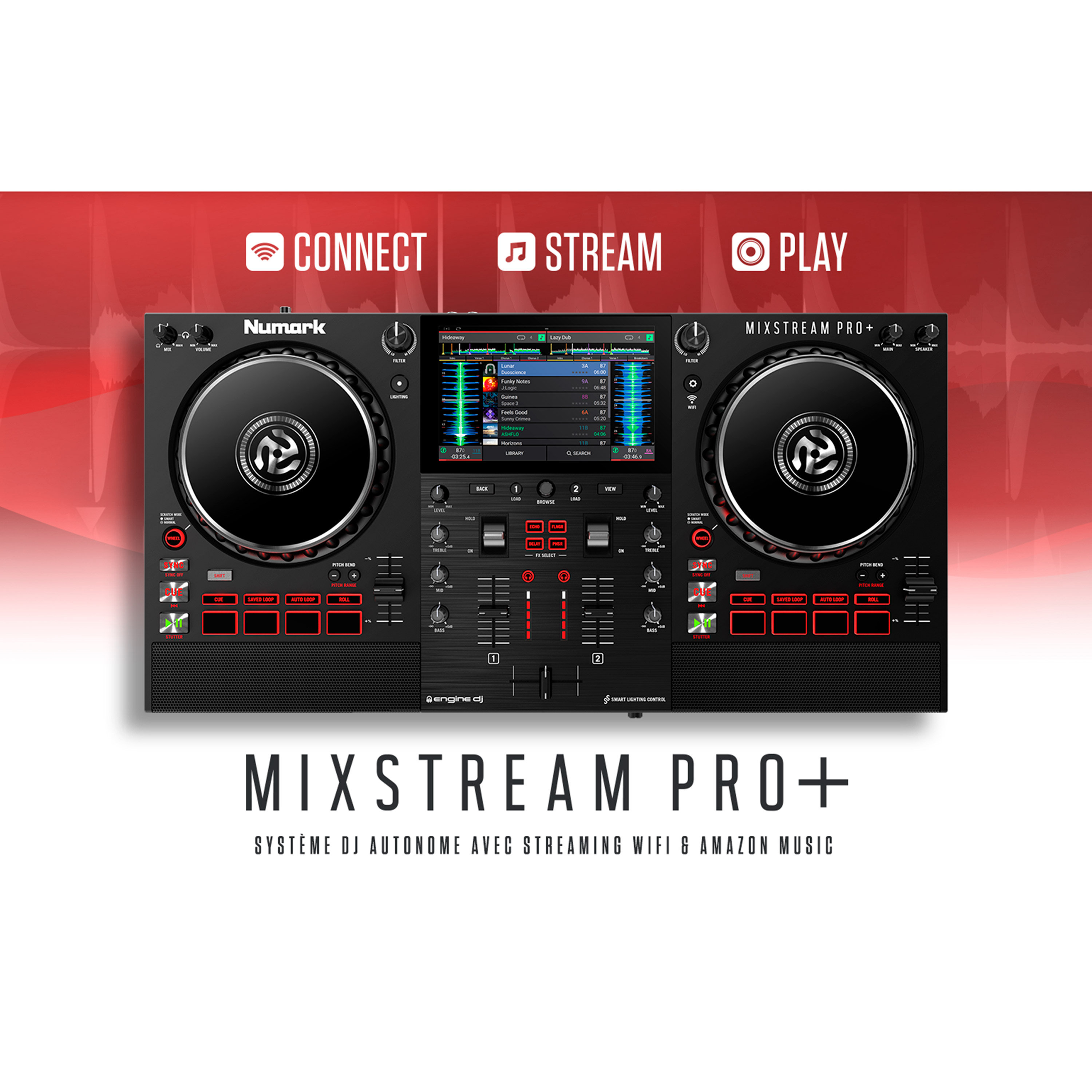 Numark Mixstream Pro + - Contrôleur DJ Autonome SonoVente.com