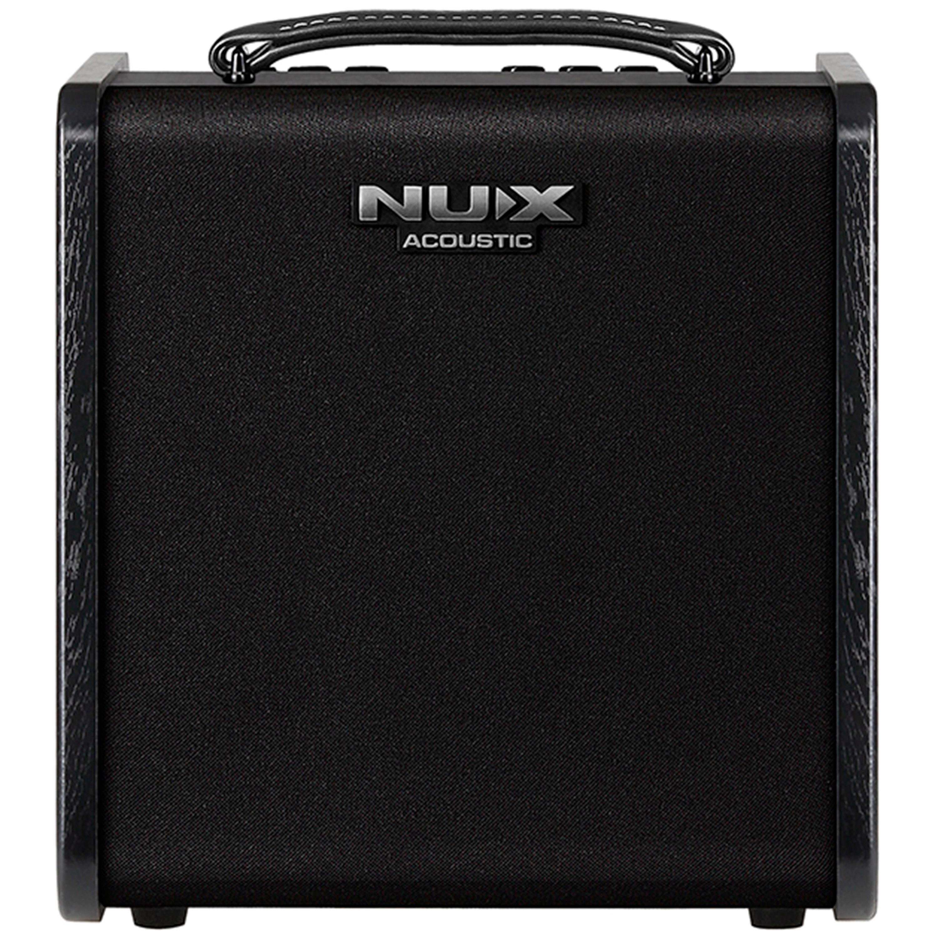 Amplificateur Guitare Acoustique NUX AC80 - 80 W - Batterie Intégrée - Looper Et Boîte à Rythmes - Pour Scène Ou Répétition - 8