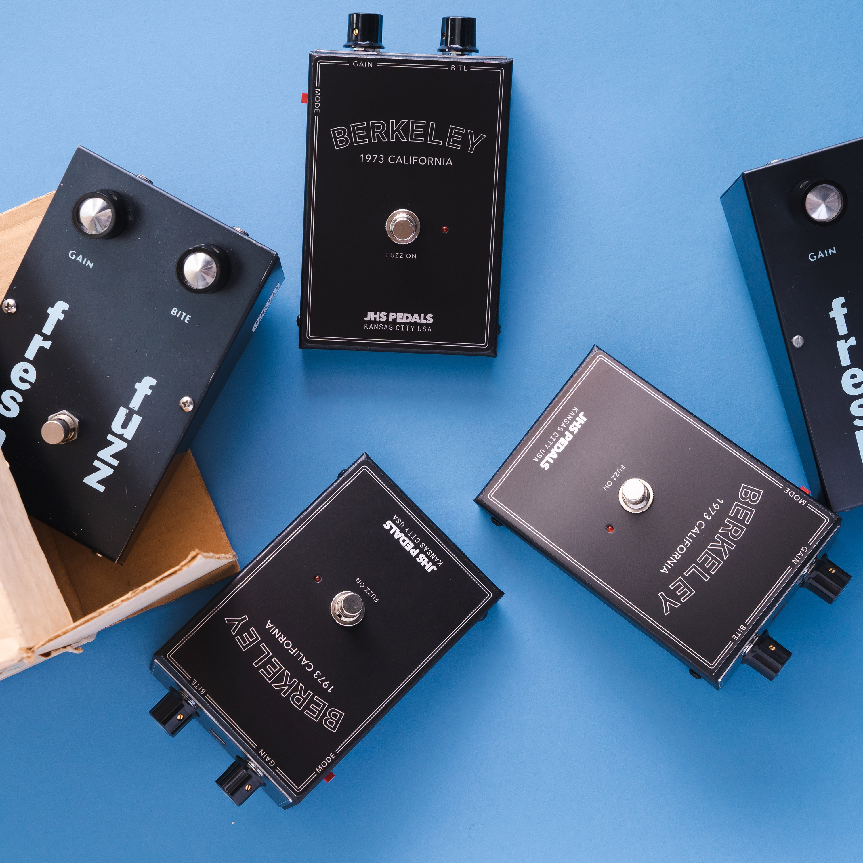 JHS Pedals Berkeley Legends of Fuzz Effets Guitare Electrique