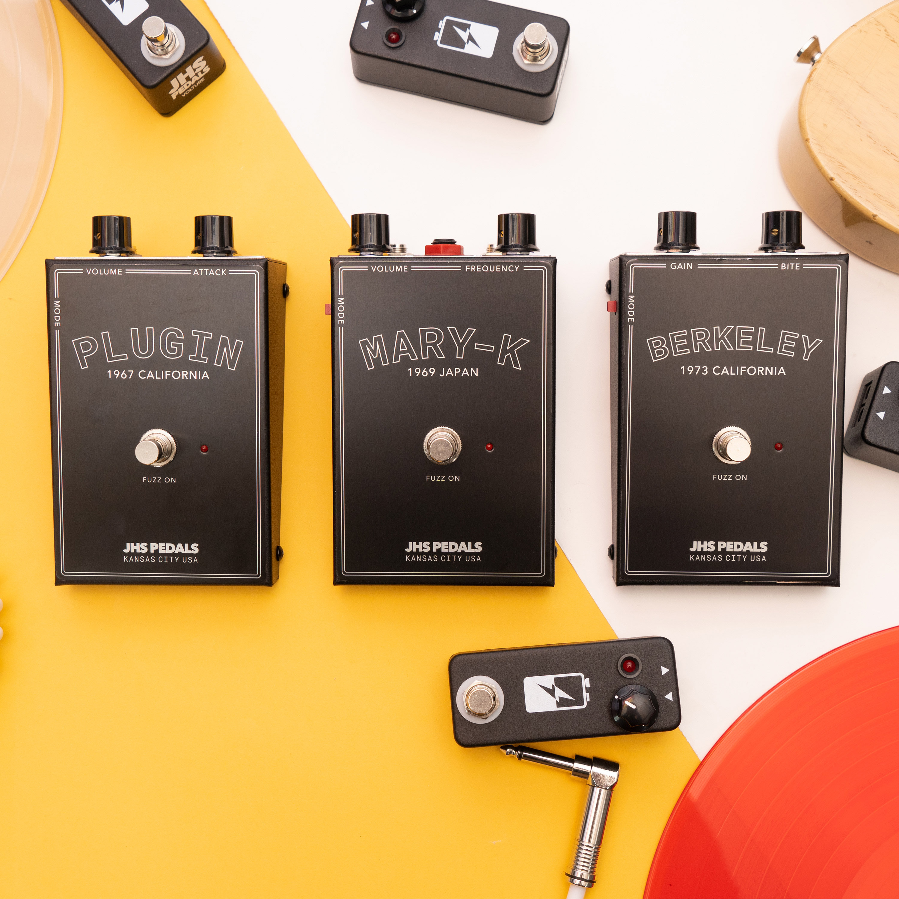 JHS Pedals Berkeley Legends of Fuzz Effets Guitare Electrique