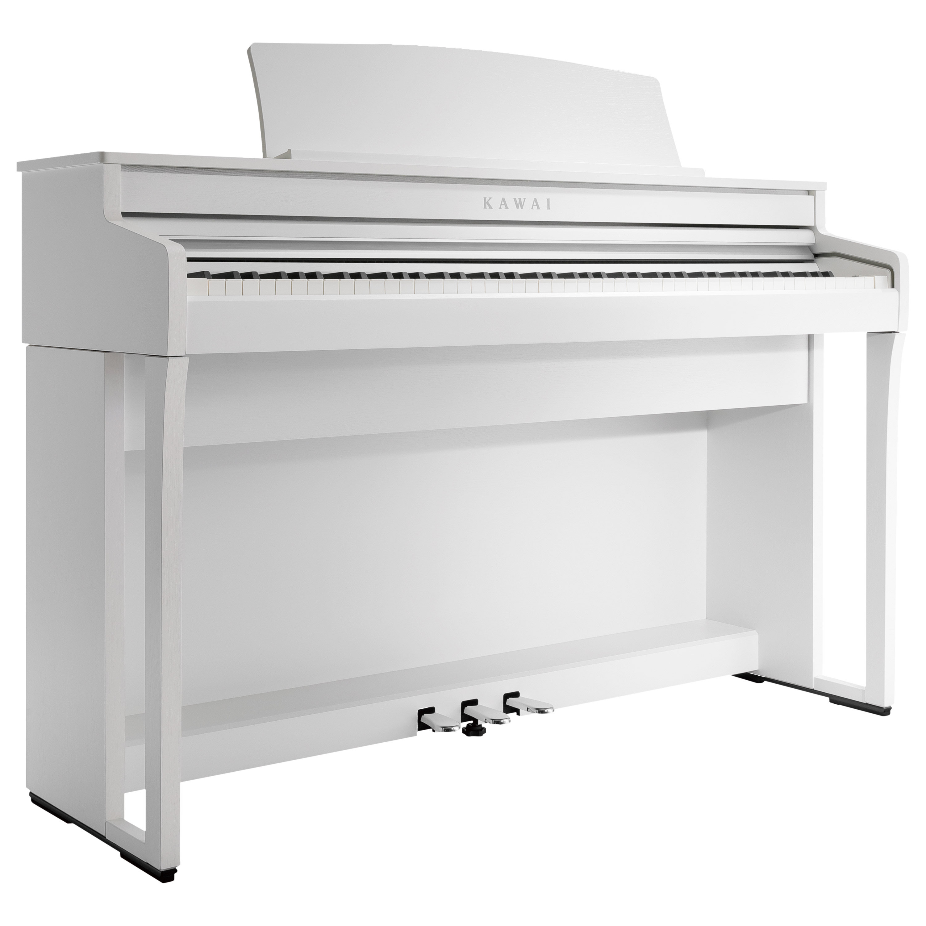Kawai CA49 Satin White - Piano meuble SonoVente.com
