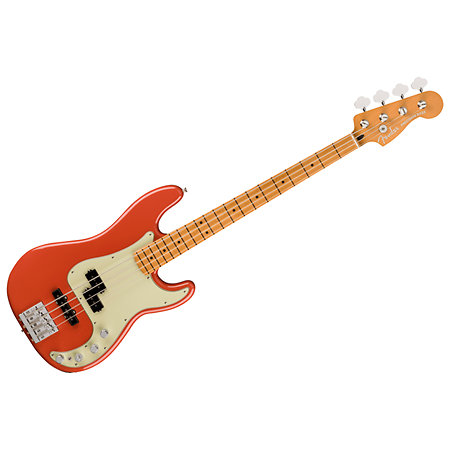 Player Plus Precision Bass MN Fiesta Red Fender