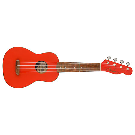 Fender FSR Venice Soprano Fiesta Red